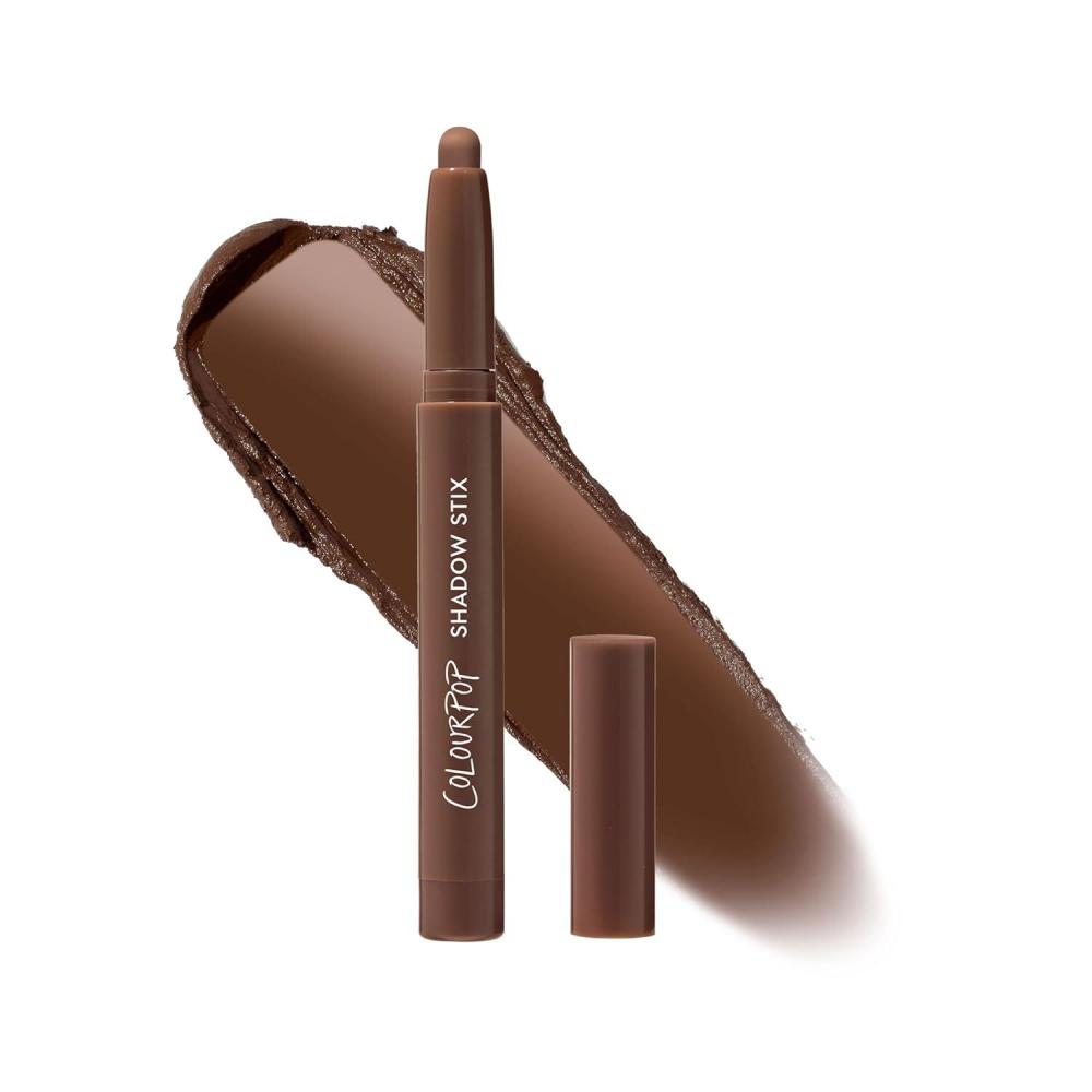 imageColourPop Shadow Stix  Cream Eyeshadow Stick with LongLasting Color  MultiUse Cream Makeup with a BuiltIn Sharpener ampamp Precise Tip for Easy Application  Quokka 005 ozWalnut Ave