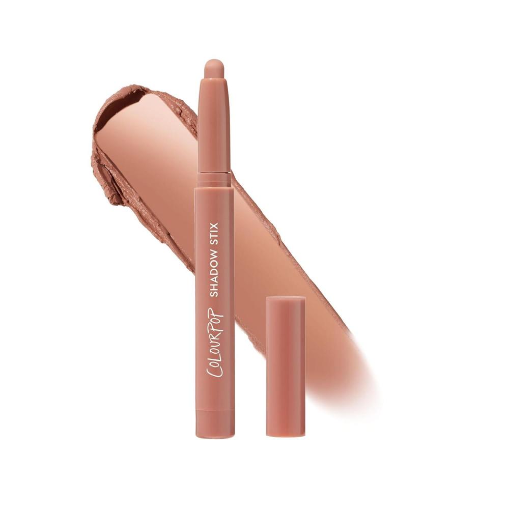imageColourPop Shadow Stix  Cream Eyeshadow Stick with LongLasting Color  MultiUse Cream Makeup with a BuiltIn Sharpener ampamp Precise Tip for Easy Application  Quokka 005 ozBare With Me