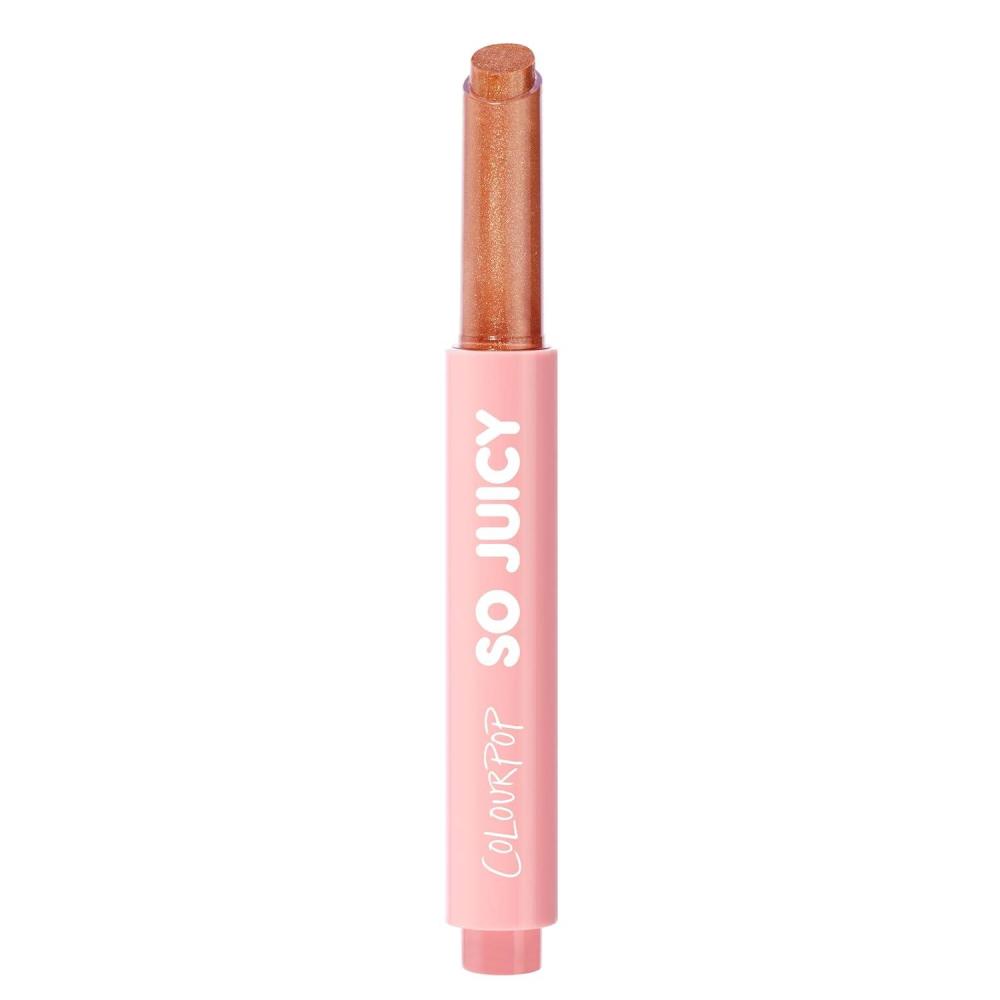 imageColourPop So Juicy Plumping Lip Gloss Balm  Hydrating Lip Gloss ampamp Balm with Peptides ampamp Pearl Finish  NonSticky Formula  Visibly Plumps Lips ampamp Delivers Buildable Color  LOVE 007 ozAngel Baby