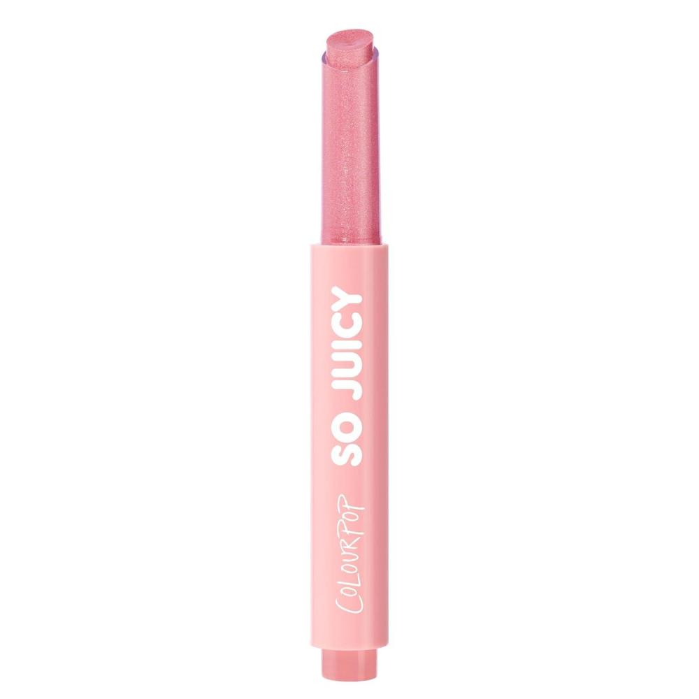 imageColourPop So Juicy Plumping Lip Gloss Balm  Hydrating Lip Gloss ampamp Balm with Peptides ampamp Pearl Finish  NonSticky Formula  Visibly Plumps Lips ampamp Delivers Buildable Color  LOVE 007 ozGirly Pop