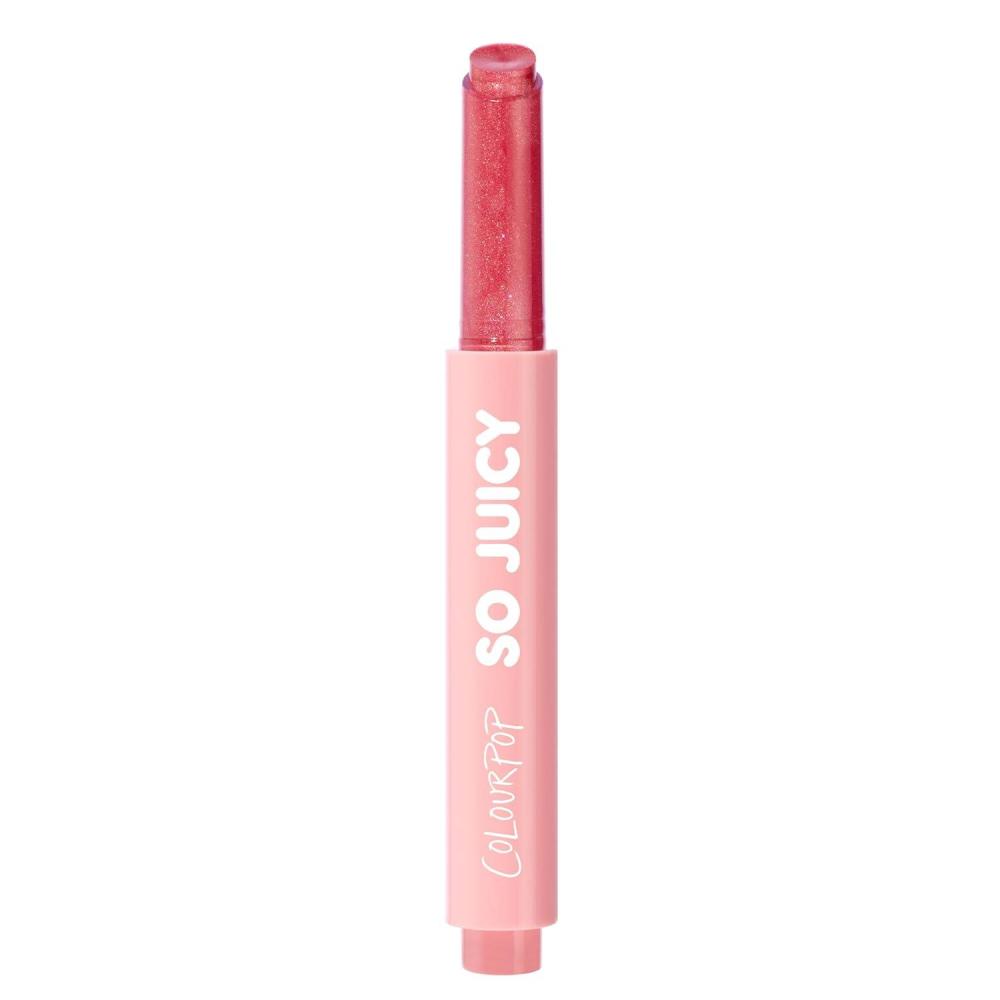 imageColourPop So Juicy Plumping Lip Gloss Balm  Hydrating Lip Gloss ampamp Balm with Peptides ampamp Pearl Finish  NonSticky Formula  Visibly Plumps Lips ampamp Delivers Buildable Color  LOVE 007 ozTini Time