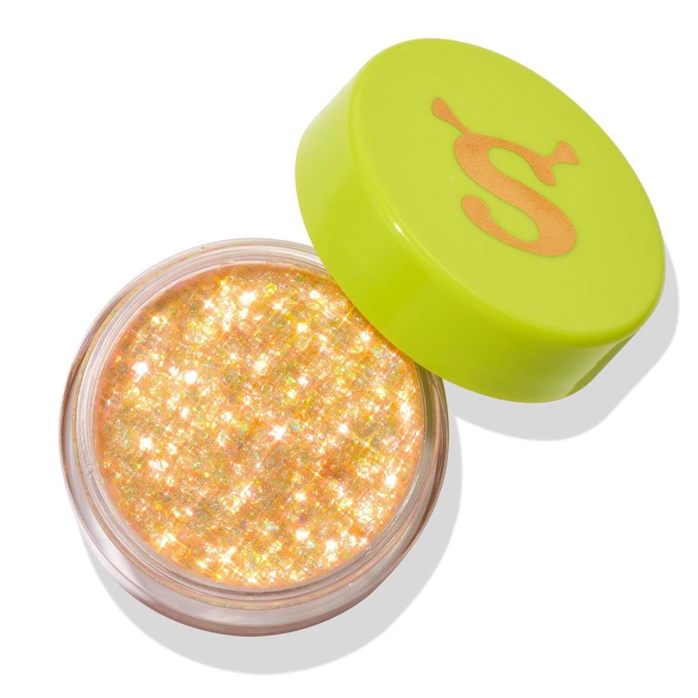 imageColourPop x Shrek Glitterally Obsessed Body Glitter Gel  MultiColored Glitter Makeup for Face Hair ampamp Body  Made with an Adhesive Gel Formula  Ogres Are Like Onions 06 oz