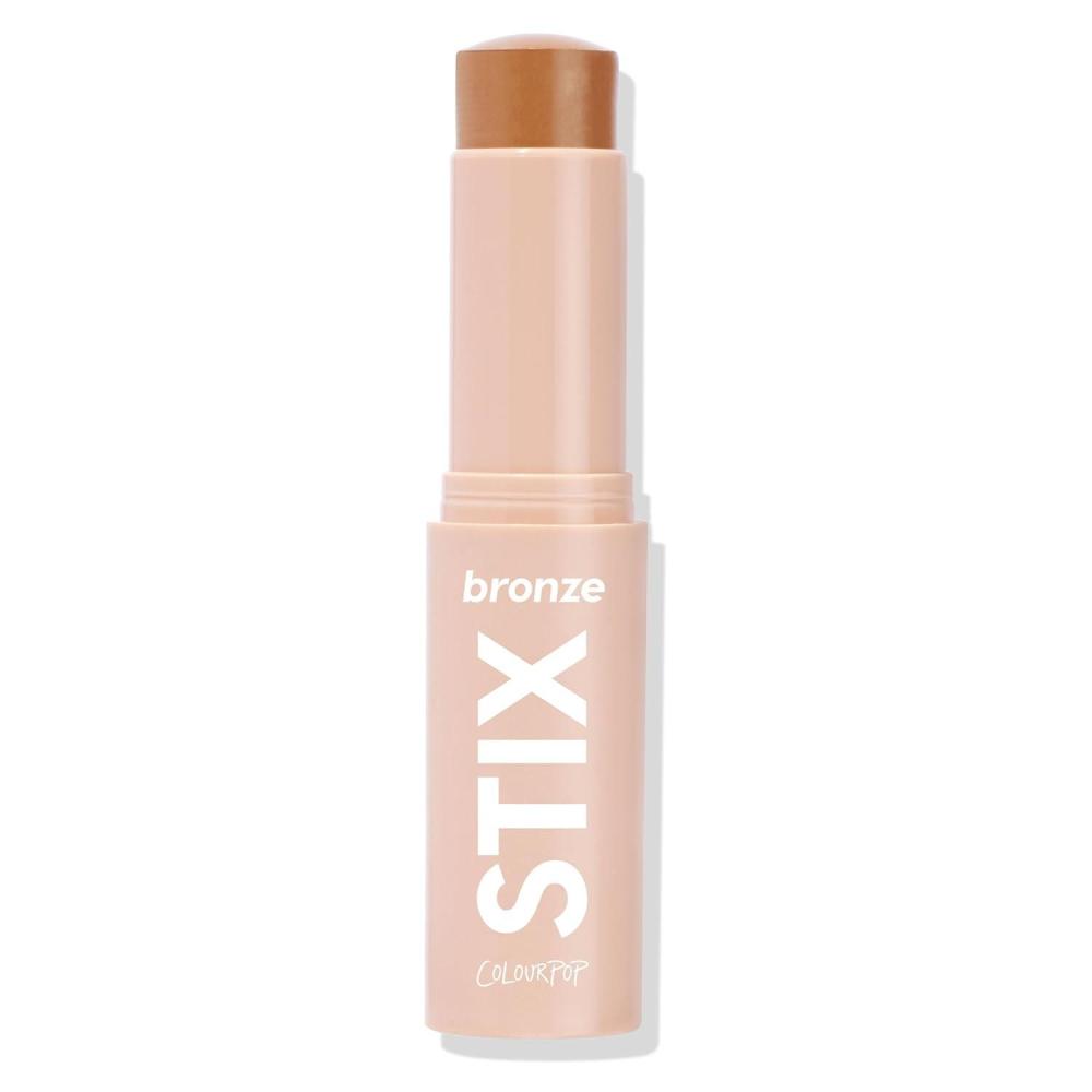 imageColourPop Cream Bronzer Stick  Blendable Cream Contour ampamp Glowy Summer Makeup with a Natural Matte Finish  Buildable Formula for ShimmerFree SunKissed Warmth  Laguna Beach 028 ozMoonstone Beach