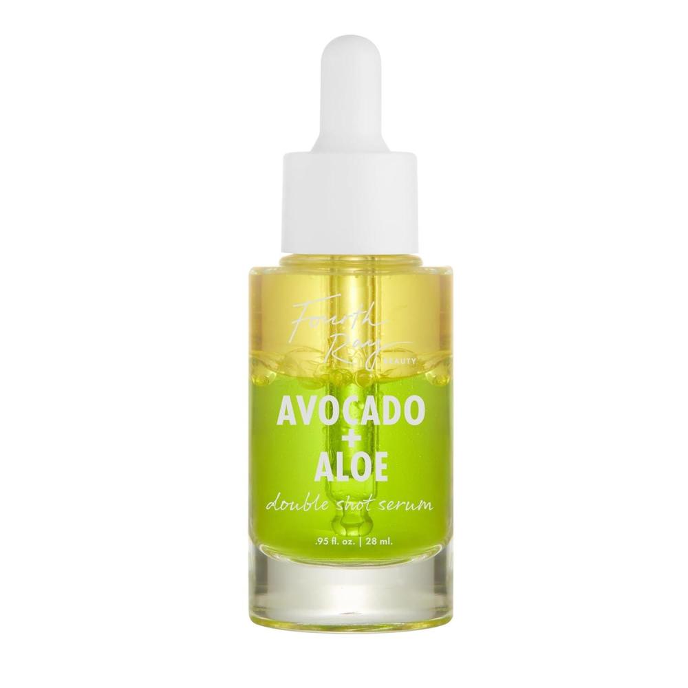 imageColourPop Fourth Ray Beauty Avocado  Aloe Double Shot Face Serum  Nourishing ampamp Hydrating Serum with AntioxidantRich Avocado Oil ampamp Aloe to Soften Skin 95 fl oz
