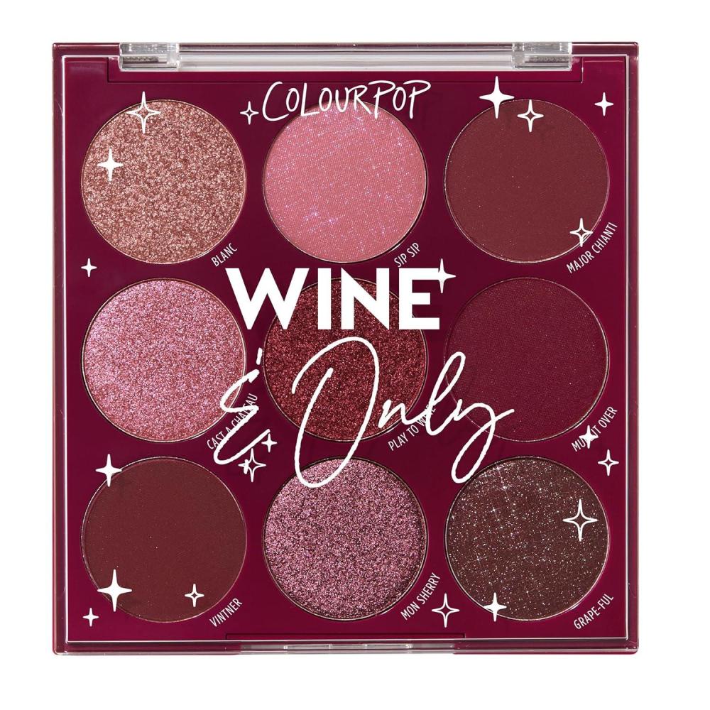 imageColourPop Going Coconuts Eyeshadow Palette  CoolToned Neutral Eyeshadow Palette with UltraVelvety and Silky Finishes  HighPigment Eye Makeup with a LongWearing Formula 03 ozWIne  Only