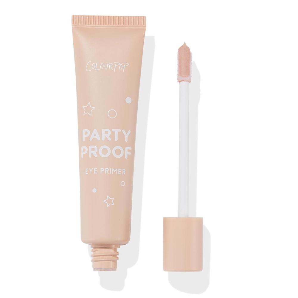 imageColourPop Party Proof Eye Primer  Translucent Eyeshadow Primer for LongLasting Eye Makeup  Preps Skin for Smooth Makeup Application  Translucent 042 ozTranslucent