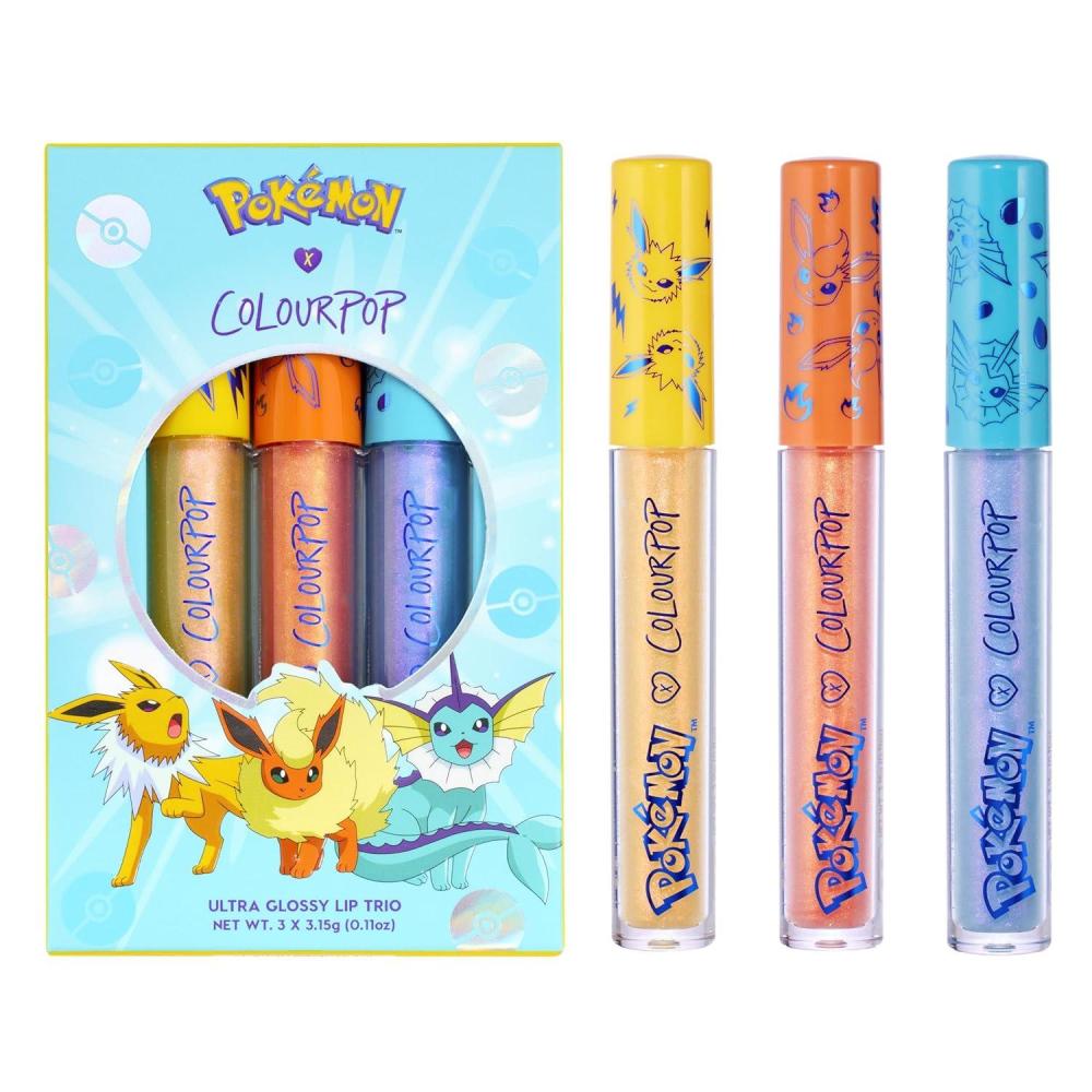 imageColourPop Pokmon x ColourPop Evolution Ultra Glossy Lip Trio