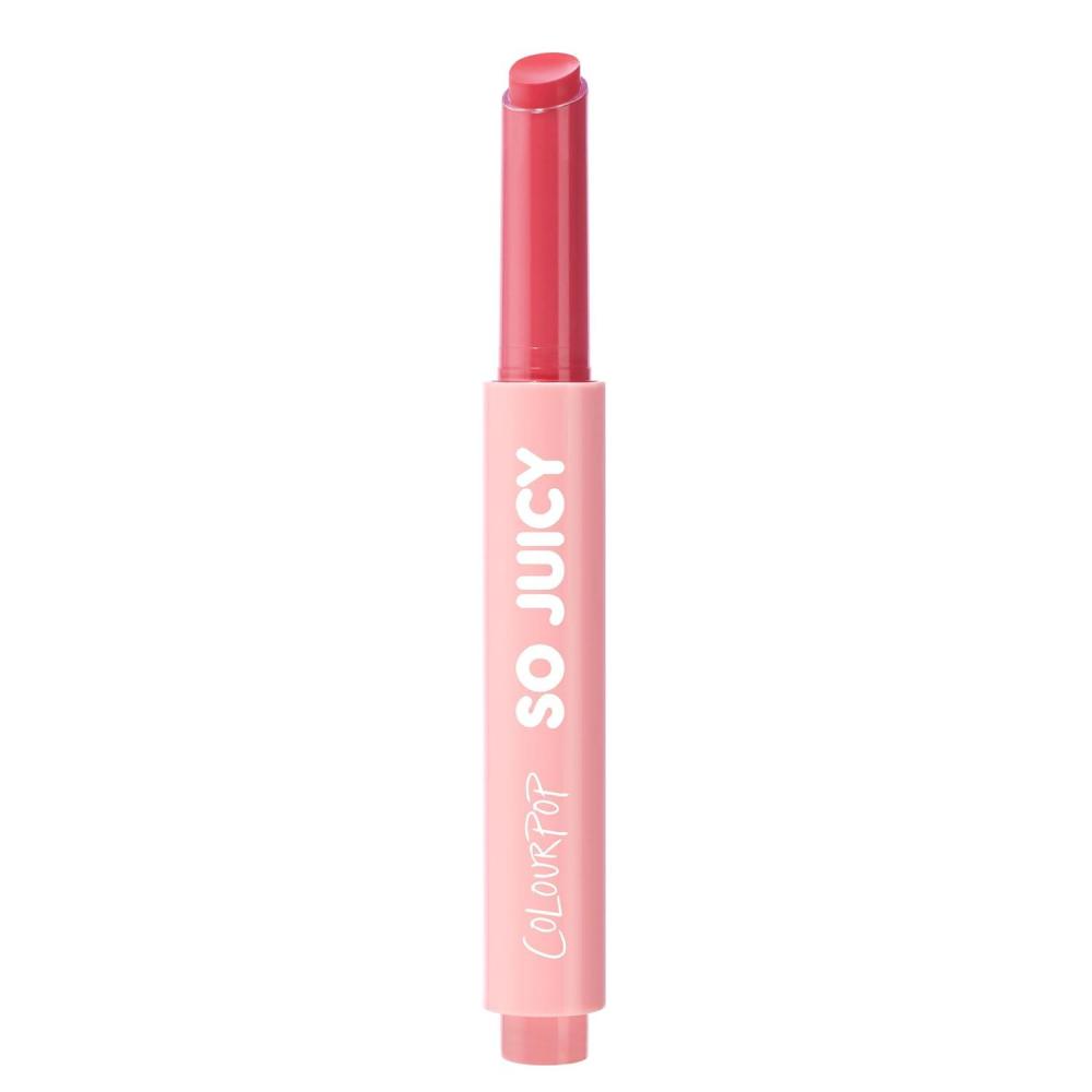 imageColourPop So Juicy Plumping Lip Gloss Balm  Hydrating Lip Gloss ampamp Balm Hybrid with Peptides  NonSticky Formula  Visibly Plumps Lips ampamp Delivers Buildable Color  PSL 007 ozGuava Glaze