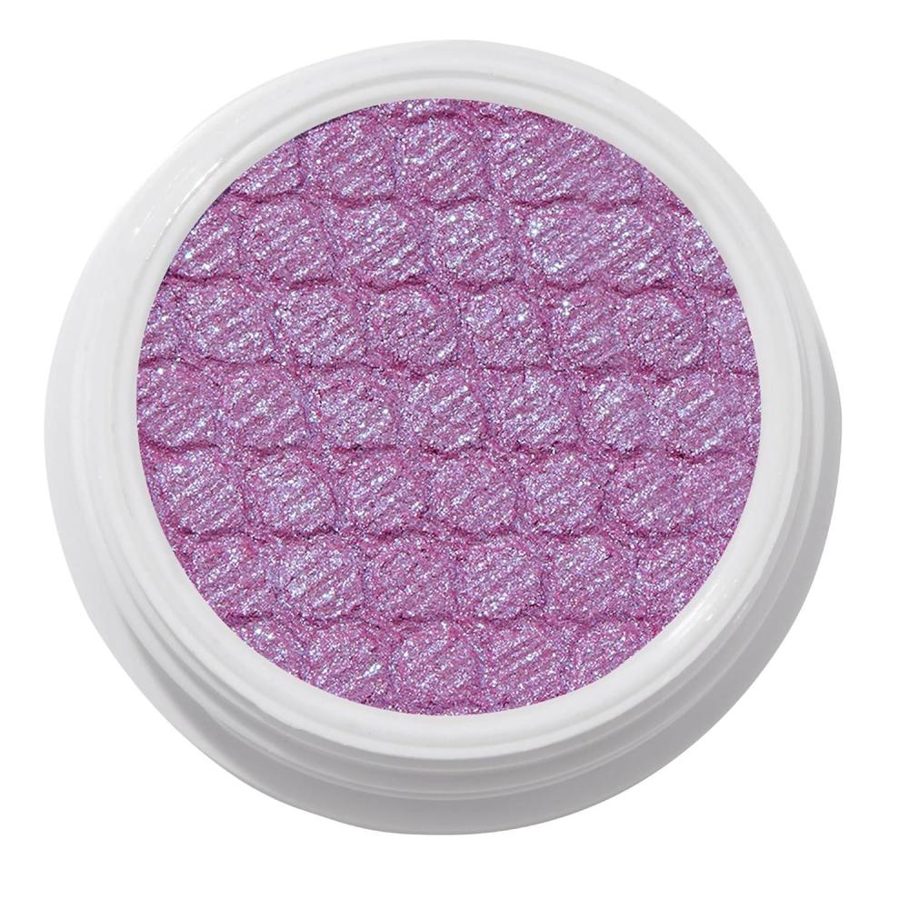 imageColourPop Super Shock Shadow  HighPigment CrmePowder Eye Makeup  Single Glitter Eyeshadow with Minimal Fallout and Unique Bouncy Texture  Ivory Eyeshadow  Mighty Morphin 007 ozRipple  metallic violet with blue duo chrome flip