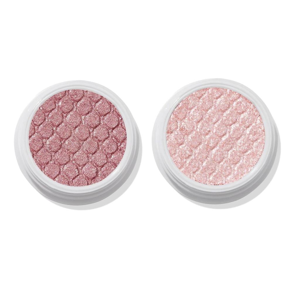 imageColourPop Super Shock Shadow Bundle  HighPigment CrmePowder Eye Makeup  Single Glitter Eyeshadow with Minimal Fallout and Unique Bouncy Texture  Party of Five Frog Pack of 2 007 oz each