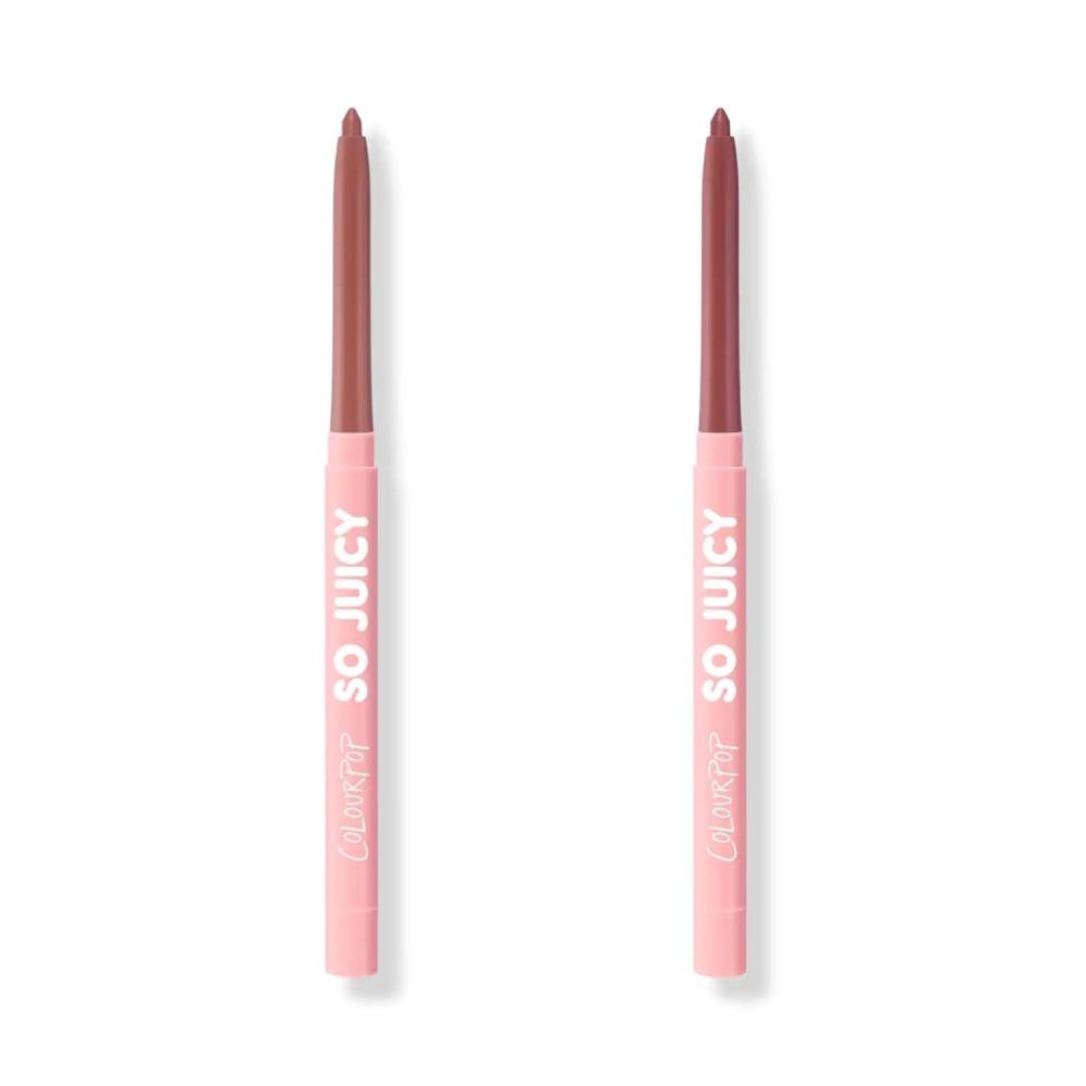 imageColourpop So Juicy Plumping Lip Liner with Peptides Bundle  Long Lasting Lip Liner for Visibly Plumped ampamp Shaped Lips  Westwood ampamp Group Chat Pack of 2 001oz each