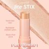 ColourPop Bronzer & Highlighter Duo – Cream Bronzer Stick (Laguna Beach, 0.28 oz) + Lite Stix (Glazey, 0.33 oz), Buildable, Blendable Matte Contour & Dewy Highlight for Sculpted Glow