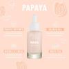 ColourPop Fourth Ray Beauty Strawberry Face Milk – Moisturizing Face Serum Infused with Strawberry Seed Oil, Marshmallow & Lotus Flower – Conditions Skin for a Healthier-Looking Complexion (1.0 oz)(Papaya)