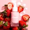 ColourPop Fourth Ray Beauty Strawberry Face Milk – Moisturizing Face Serum Infused with Strawberry Seed Oil, Marshmallow & Lotus Flower – Conditions Skin for a Healthier-Looking Complexion (1.0 oz)(Strawberry)