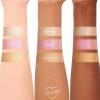 ColourPop Highlight Bundle – Hi-Lite Dewy Liquid Highlighter in Pink Pony (0.38 oz) & Sugar Donut (0.38 oz), Ultra-Reflective Face & Body Illuminators with Hydrating Hyaluronic Acid & Niacinamide