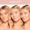 ColourPop Highlight Bundle – Hi-Lite Dewy Liquid Highlighter in Pink Pony (0.38 oz) & Sugar Donut (0.38 oz), Ultra-Reflective Face & Body Illuminators with Hydrating Hyaluronic Acid & Niacinamide