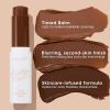 ColourPop Pretty Fresh Tinted Foundation Stick – Balm to Cream Foundation with Light to Medium Coverage – Infused with Hydrating Hyaluronic Acid, Peptides & Niacinamide – Deep Dark 22 (0.29 oz)(Deep Dark 24)