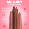 ColourPop So Juicy Plumping Lip Gloss Balm PSL (0.07 oz) + So Juicy Plumping Lip Liner Group Chat (0.01 oz), Hydrating, Non-Sticky, Peptide-Fueled Color & Shin
