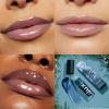 ColourPop x Twilight Lux Lip Oil – Hydrating, Sheer Tinted Lip Oil Formulated with Antioxidant-Rich Chamomile Extract & Calendula Oil – Non-Greasy, Nourishing Black Lip Oil – Team Jacob (0.16 oz)(Team Edward)