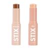 ColourPop Bronzer & Highlighter Duo – Cream Bronzer Stick (Shell Beach, 0.28 oz) + Lite Stix (Molten Hot, 0.33 oz), Buildable, Blendable, Natural Matte & Radiant Finish for Cheeks & Contour