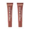 ColourPop Fresh Kiss Glossy Lip Balm – Hydrating Lip Care Enriched with Peptides, Hyaluronic Acid, Shea Butter & Vitamin E for an Ultra-Cushiony Formula – Chocolate Milkshake (2 Count)(Chocolate Milkshake (2))