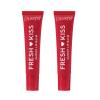 ColourPop Fresh Kiss Glossy Lip Balm – Hydrating Lip Care Enriched with Peptides, Hyaluronic Acid, Shea Butter & Vitamin E for an Ultra-Cushiony Formula – Chocolate Milkshake (2 Count)(Cherry Glaze (2))