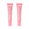 ColourPop Fresh Kiss Glossy Lip Balm – Hydrating Lip Care Enriched with Peptides, Hyaluronic Acid, Shea Butter & Vitamin E for an Ultra-Cushiony Formula – Chocolate Milkshake (2 Count)(Strawberry Milk (2))