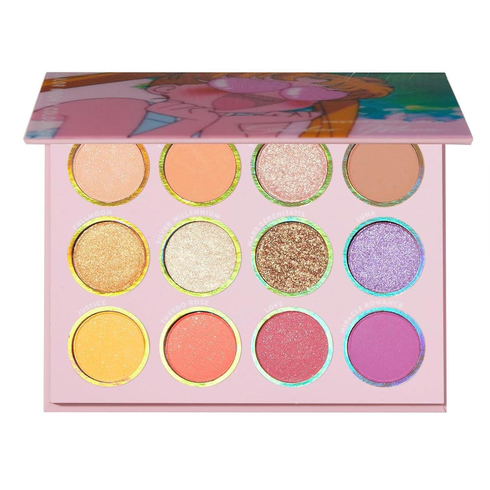 imageColourPop x Sailor Moon Pretty Guardian Makeup Palette  Pastel Shadow Palette with Metallic ampamp Matte Finishes  Buildable Blendable ampamp HighPigment Formula 05 ozPretty Guardian
