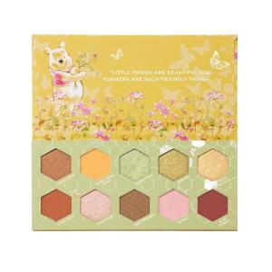 ColourPop x Winnie the Pooh Sweet As Can Bee Eyeshadow Palette – Honey Tone Eye Makeup Palette with Metallic, Matte & Matte Sparkle Finishes – High-Pigment Formula (0.4 oz)