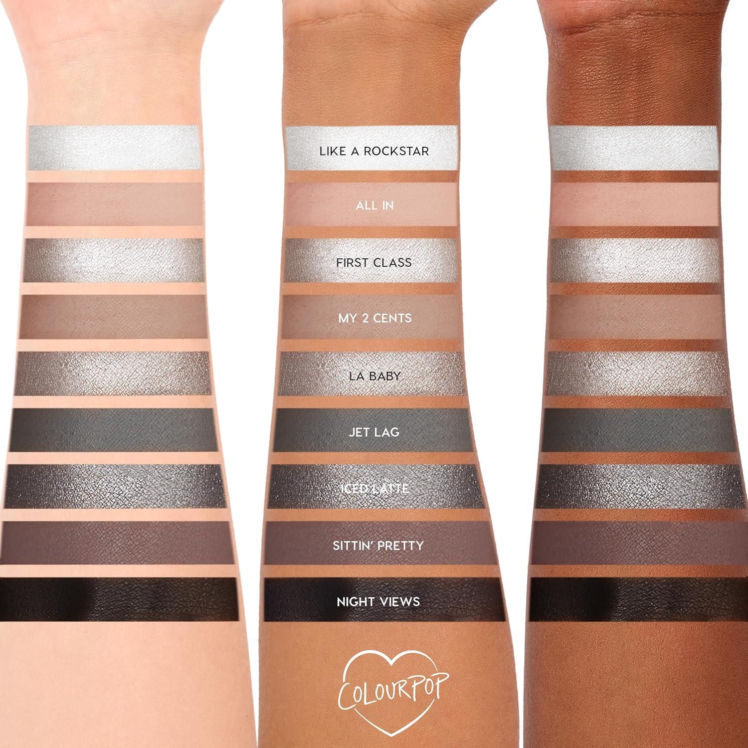 imageColourPop Lilac You A Lot Shadow Palette Purple Shadow Palette with Metallic and Matte Finishes HighPigment Makeup with a LongWearing Formula 03 ozGone Metal