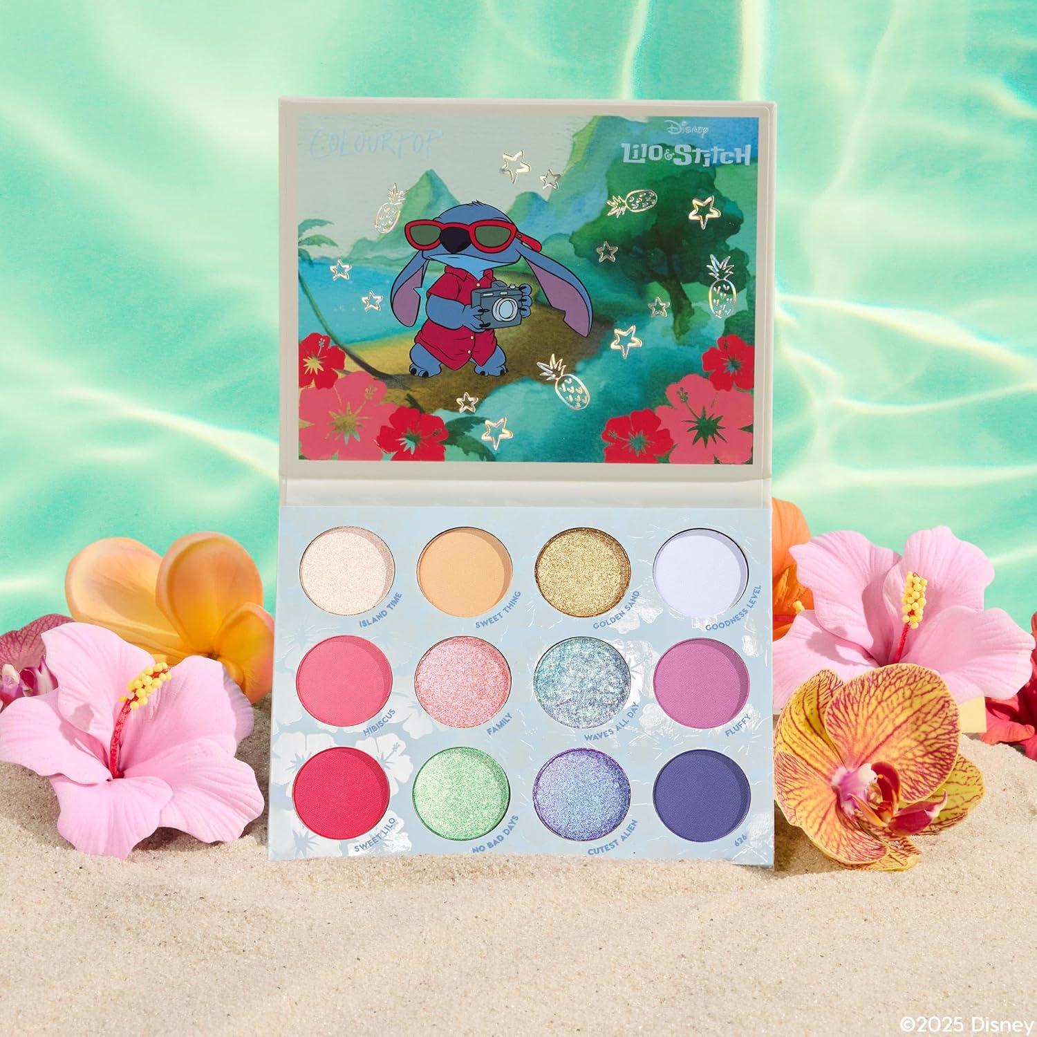 imageColourpop x Stitch Eyeshadow Palette Beach Dreamin 048 Ounce