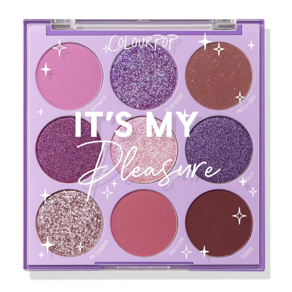 imageColourPop Lilac You A Lot Shadow Palette  Purple Shadow Palette with Metallic and Matte Finishes  HighPigment Makeup with a LongWearing Formula 03 ozIts My Pleasure