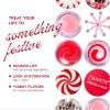 ColourPop Limited Edition Fresh Kiss Glossy Lip Balm – Hydrating Lip Care Enriched with Peptides, Hyaluronic Acid, Shea Butter & Vitamin E for an Ultra-Cushiony Formula – Candy Cane (0.49 oz)