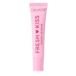 ColourPop Limited Edition Fresh Kiss Glossy Lip Balm – Hydrating Lip Care Enriched with Peptides, Hyaluronic Acid, Shea Butter & Vitamin E for an Ultra-Cushiony Formula – Candy Cane (0.49 oz)