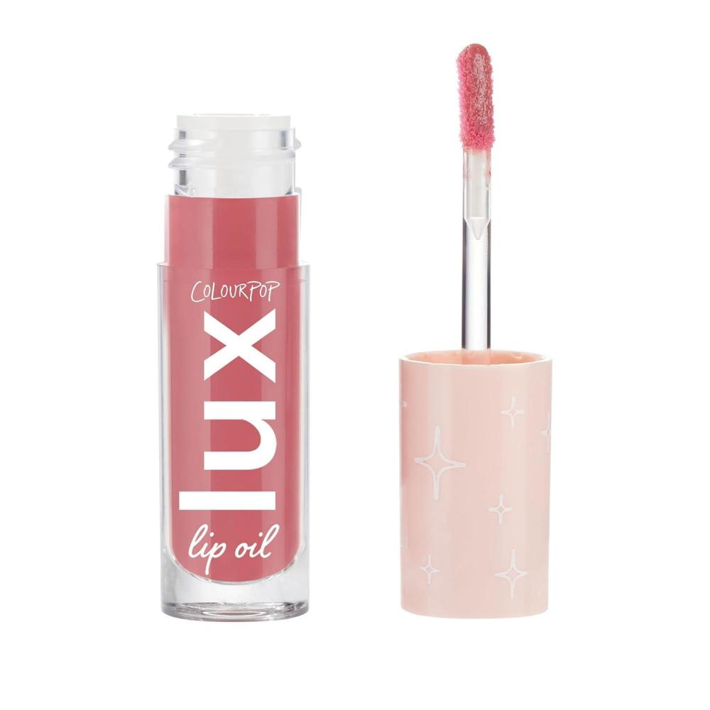 imageColourPop Lux Lip Oil  Hydrating Sheer Tinted Lip Oil Formulated with AntioxidantRich Chamomile Extract ampamp Calendula Oil  NonGreasy Nourishing Pink Lip Oil  Bengal 016 oz