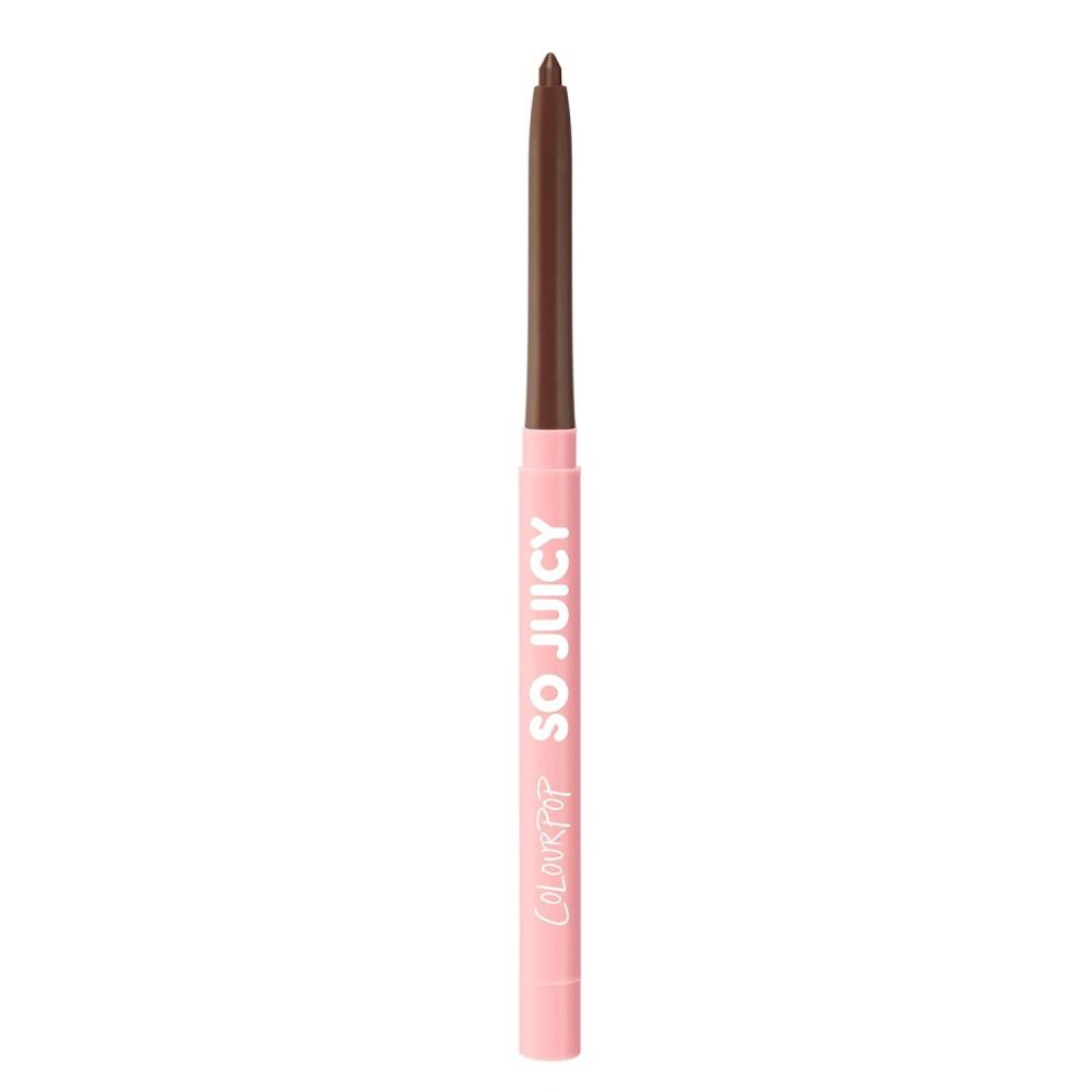 imageColourPop So Juicy Plumping Lip Liner with Peptides  Long Lasting Lip Liner for Visibly Plumped ampamp Shaped Lips  Enriched with Smoothing Ceramides ampamp Peppermint  Slay 001 ozMocha Latte