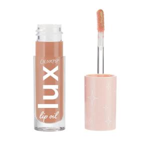 ColourPop Lux Lip Oil – Hydrating, Sheer Tinted Lip Oil Formulated with Antioxidant-Rich Chamomile Extract & Calendula Oil – Non-Greasy, Nourishing Soft-Warm Nude Lip – Skinny Dip (0.16 oz)