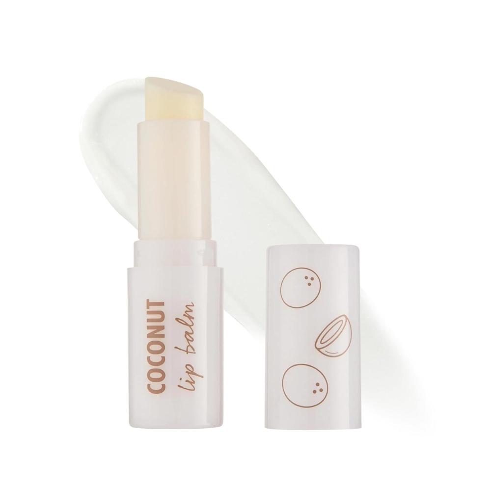 imageColourPop Lip Balm  Hydrating Lip Balm with Shea Butter Vitamin E ampamp Strawberry Seed Oil  Moisturizing Lip Care to Nourish and Heal Chapped Lips  Strawberry 012 ozCoconut