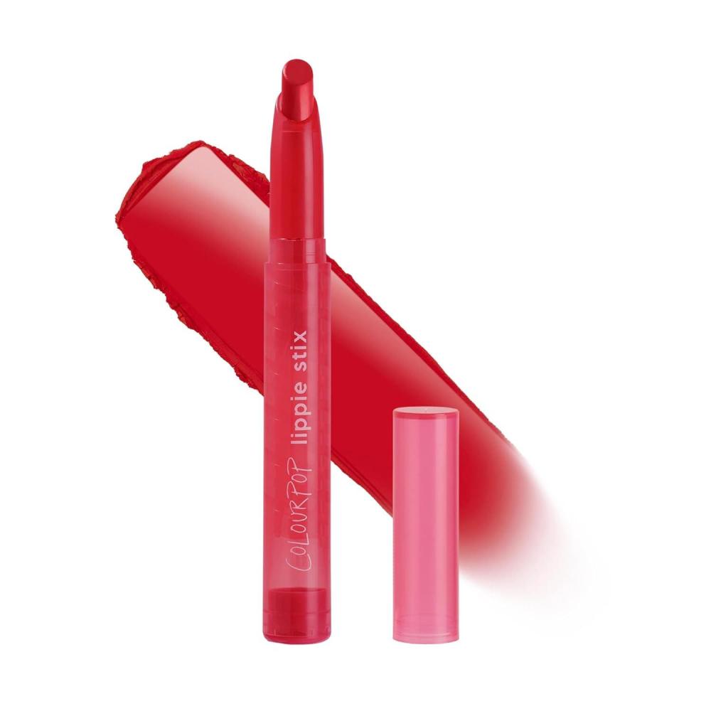 imageColourPop Lippie Stix  LongLasting Matte Lipstick Formulated with Vitamin E ampamp Shea Butter for All Day Moisture  Richly Pigmented Fuchsia Lipstick  Paraben and Sulfate Free  I Heart This 04 ozTrust Me