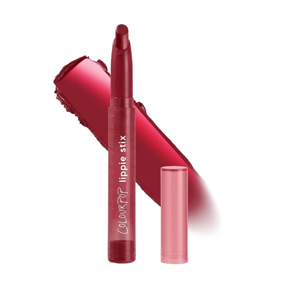 imageColourPop Lippie Stix  LongLasting Matte Lipstick Formulated with Vitamin E ampamp Shea Butter for All Day Moisture  Richly Pigmented Fuchsia Lipstick  Paraben and Sulfate Free  I Heart This 04 ozMy Bad