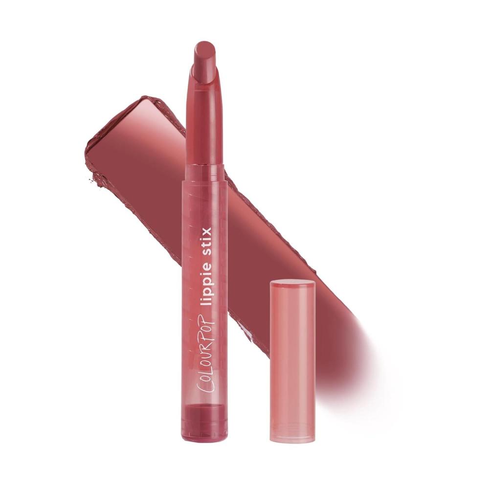 imageColourPop Lippie Stix  LongLasting Matte Lipstick Formulated with Vitamin E ampamp Shea Butter for All Day Moisture  Richly Pigmented Fuchsia Lipstick  Paraben and Sulfate Free  I Heart This 04 ozHappy Thoughts