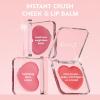 ColourPop Instant Crush Lip and Cheek Tint – Multi-Use Dewy Balm with a Weightless, Long-Lasting Formula – Cream Blush Balm Infused with Shea Butter to Nourish Skin – Lucky U(Girls Night)