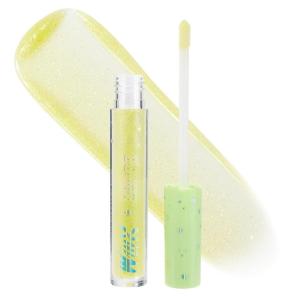 ColourPop Winx Club Ultra Glossy Lip Gloss – Hydrating Gold Lip Gloss for Juicy, Fuller-Looking Lips – Formulated with Jojoba Oil to Moisturize & Nourish – Flora (0.11 oz)(Flora)