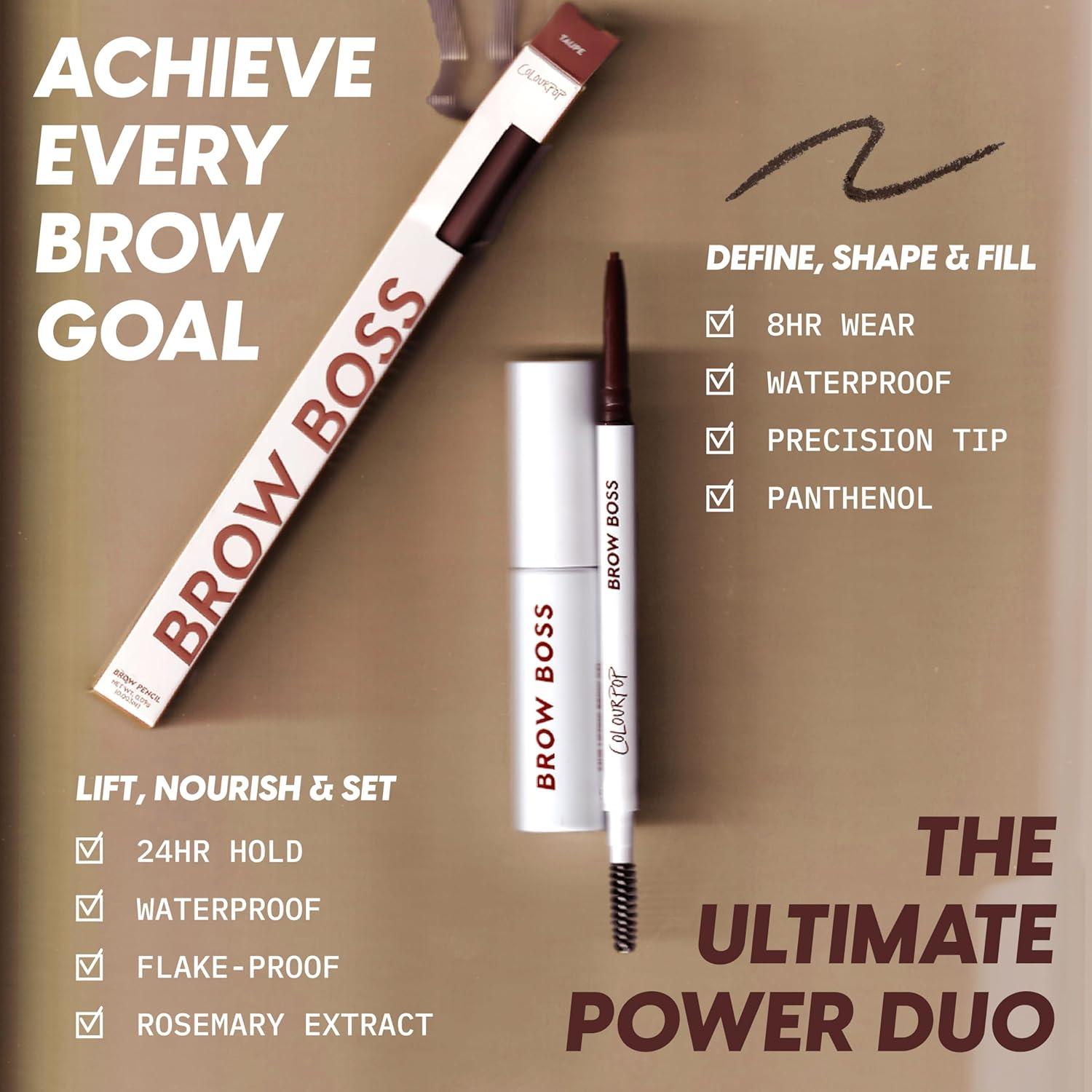 image:imageColourPop Brow Boss Brow Pencil Soft Black 0003 oz