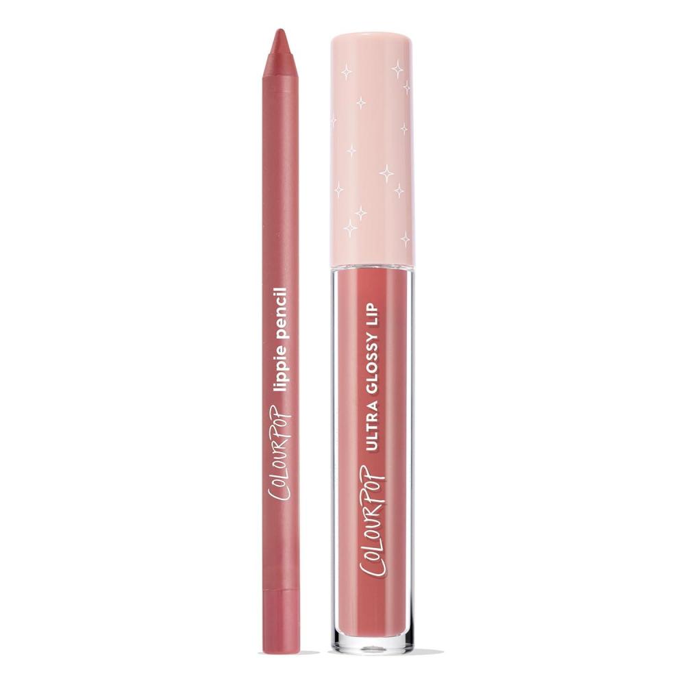 image:imageColourPop Dream Duo Lip Kit HighPigment LongLasting ampamp Sharpenable Lip Liner and Lip Gloss with HighImpact Color Includes Shades Five Stars ampamp Pasadena 2 Count