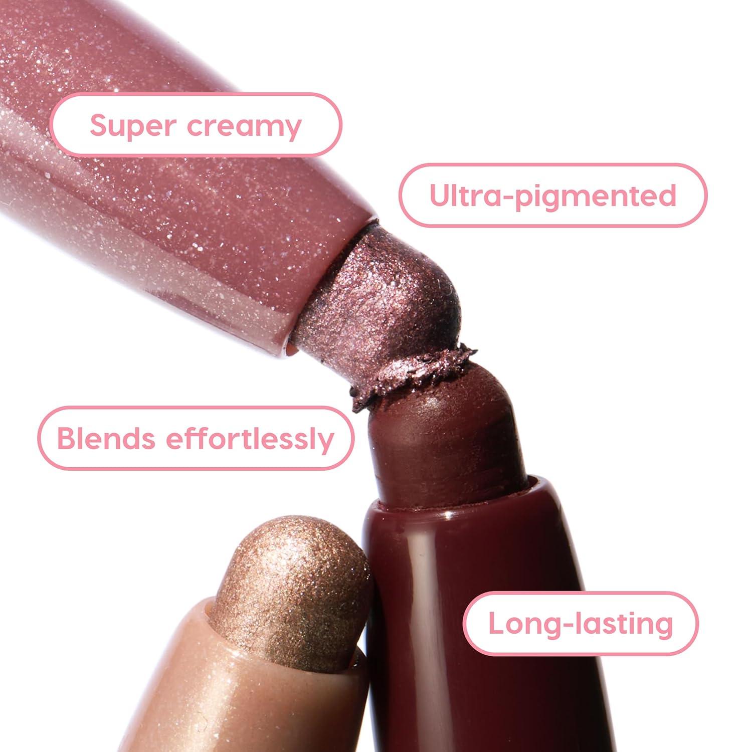 image:imageColourPop Shadow Stix Cream Eyeshadow Stick with LongLasting Color MultiUse Cream Makeup with a BuiltIn Sharpener amp Precise Tip for Easy Application Bare With Me 005 ozRose Goals