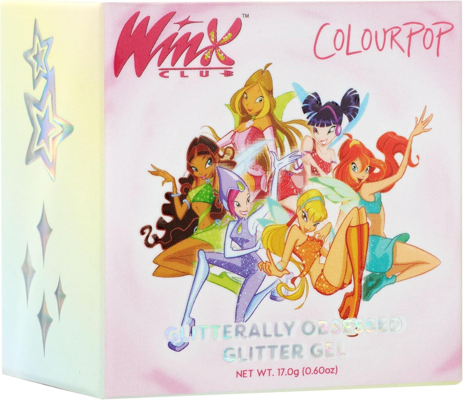 image:imageColourPop Winx Club Glitter Gel Hair amp Body Glitter with a Opalescent Shimmer Made with an Adhesive Gel Formula Easy to Use amp Mess Free Enchantix 06 oz