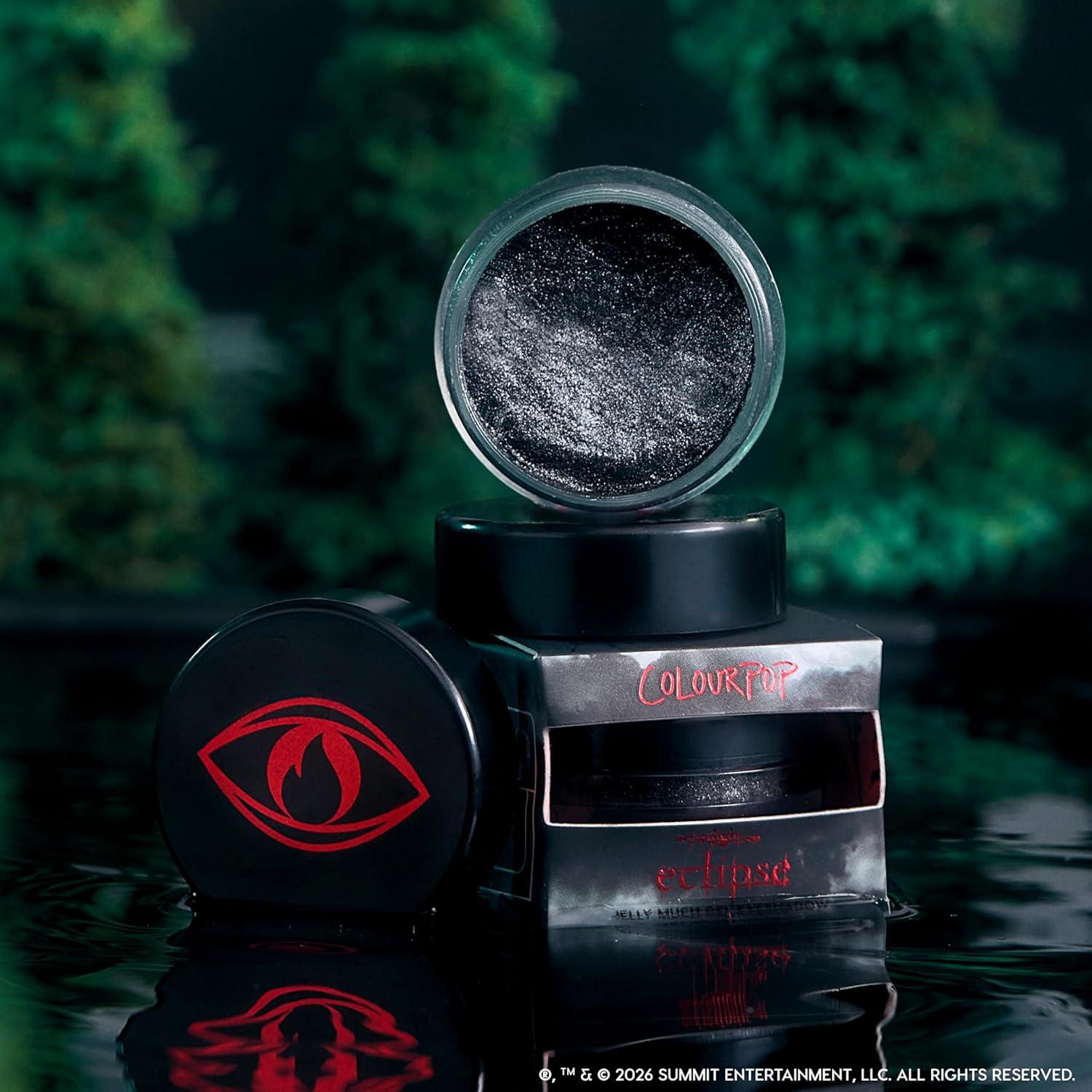 image:imageColourPop x The Twilight Saga Eclipse Jelly Much Gel Eye Shadow Metallic Eyeshadow with a WaterBased Gel Formula Intense Color Payoff with Minimized Creasing amp Fading Newborn Army 023 oz