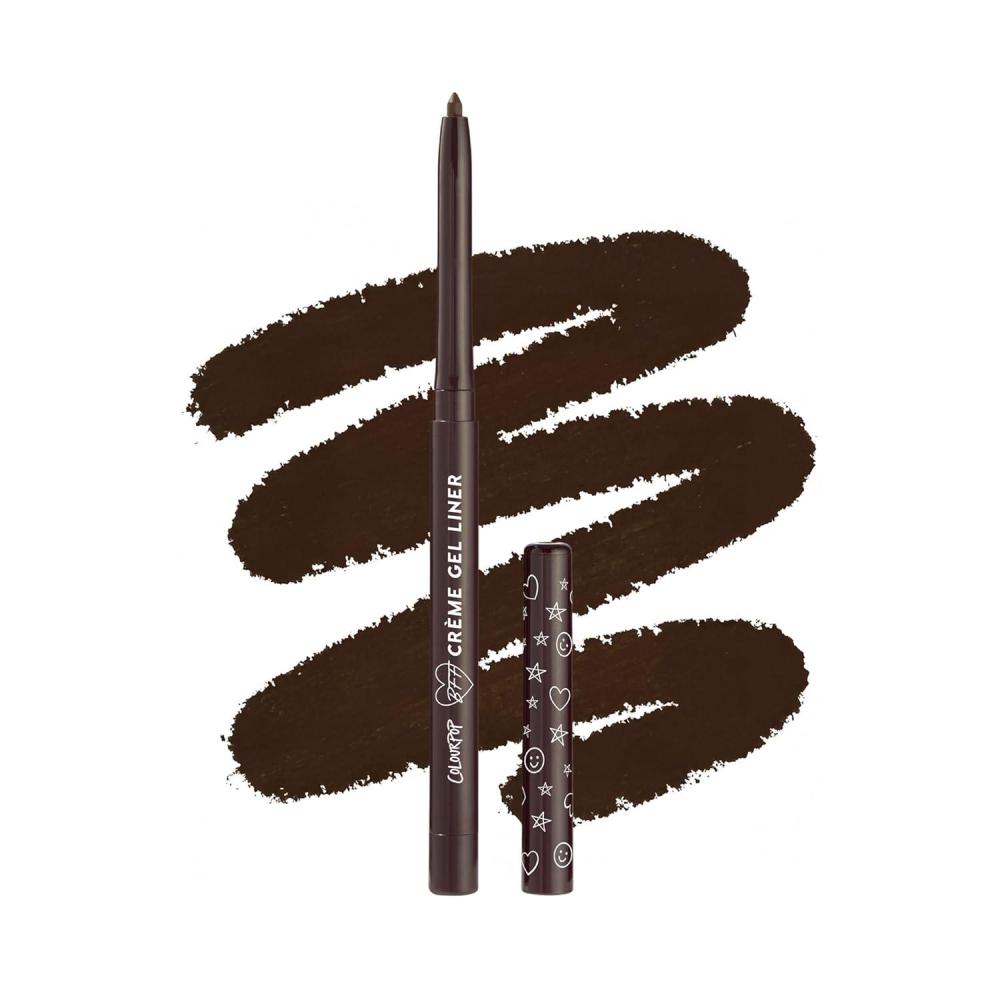 image:imageColourPop BFF Crme Gel Liner  Waterproof Gel Eyeliner Pen with a HighPigment amp Buildable Formula  Colored Eyeliner with 18Hour Wear  IceBreaker 001 ozBrew HaHa