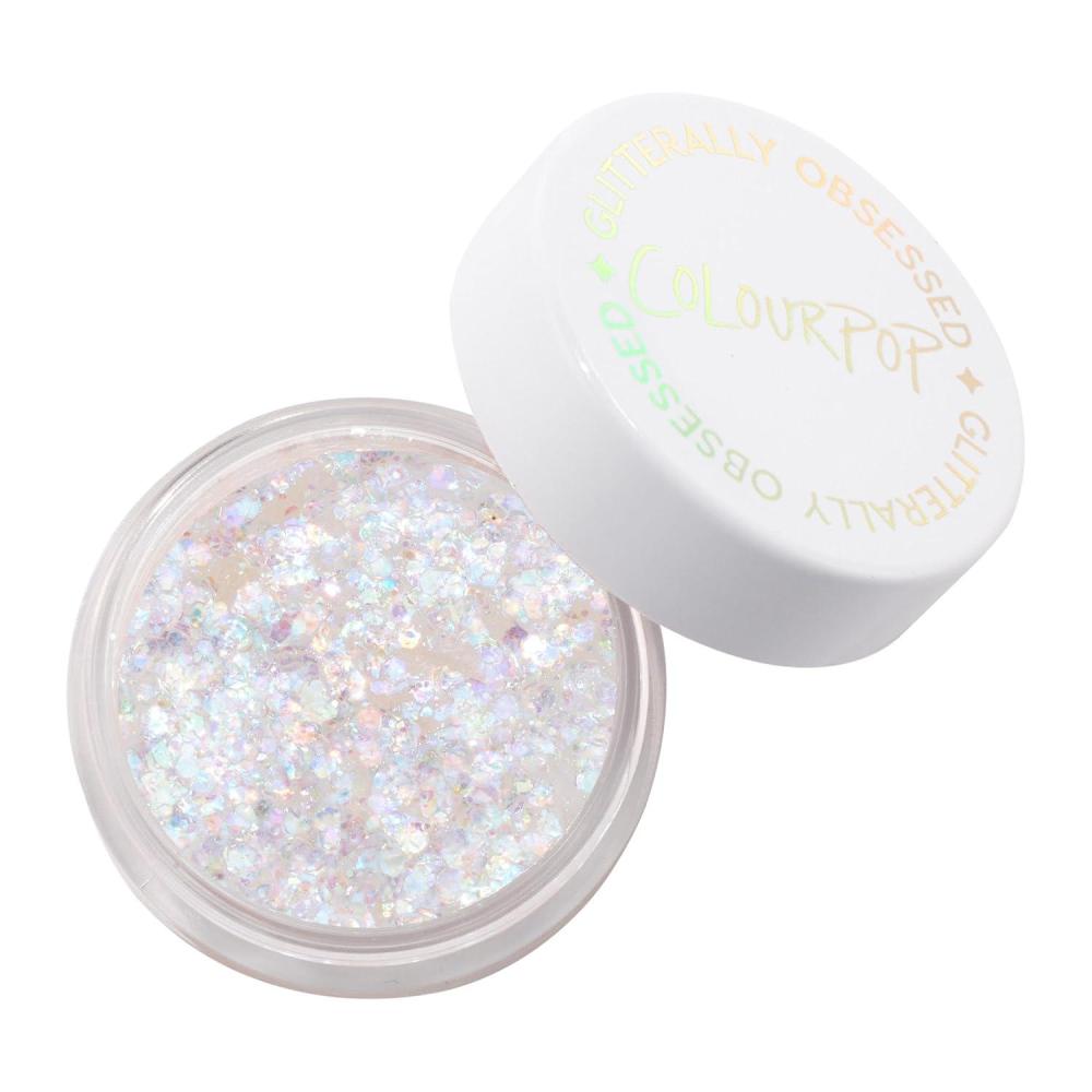 image:imageColourPop Glitterally Obsessed Body Glitter Gel  MultiColored Glitter Makeup Made with an Adhesive Gel Formula  Easy to Use amp Mess Free  So Cute 006 ozDisco Lady
